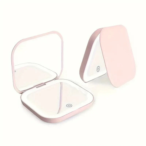Led travel makeup mirror - makeup,