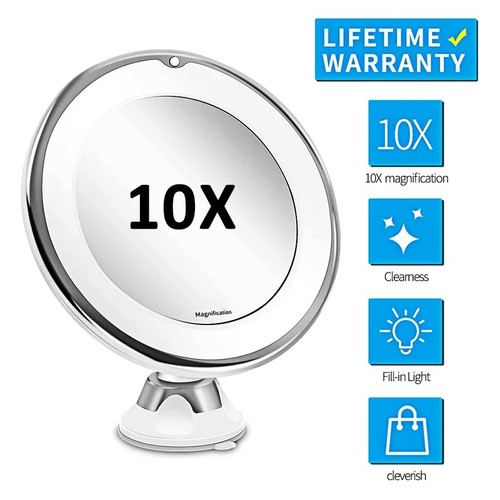 10x magnifying portable travel - 10x,