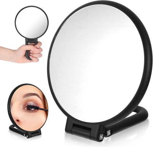 Magnifying mirror hand - magnifying, mirror,