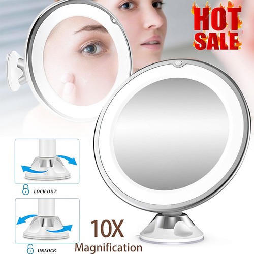 10x magnifying mirror with led - mirror,
