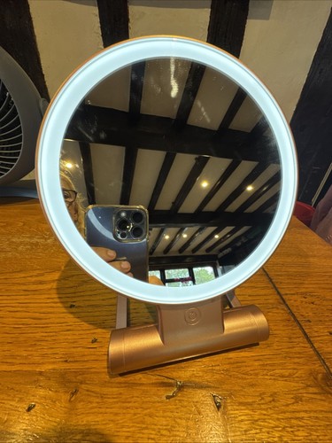 Magnifying travel mirror with - magnifying,