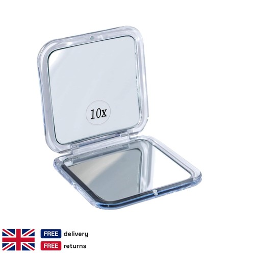 Square compact travel mirror - compact,
