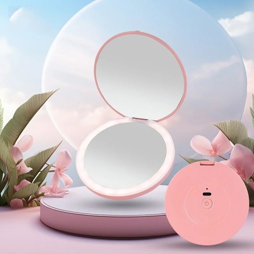 Led travel makeup - makeup, mirror