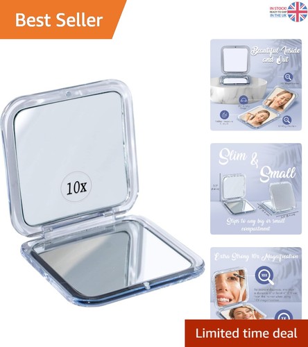 Elegant 4cm travel mirror - 8.4cm,