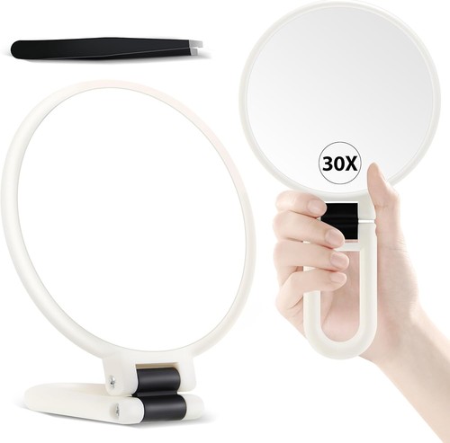 30x magnifying hand mirror - 30x,