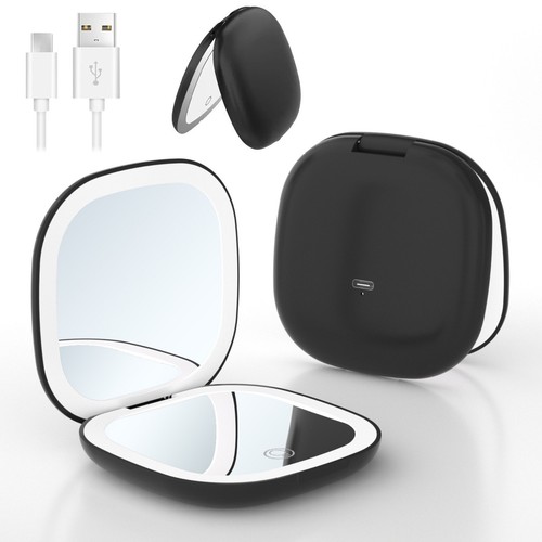 Led travel makeup - makeup, mirror