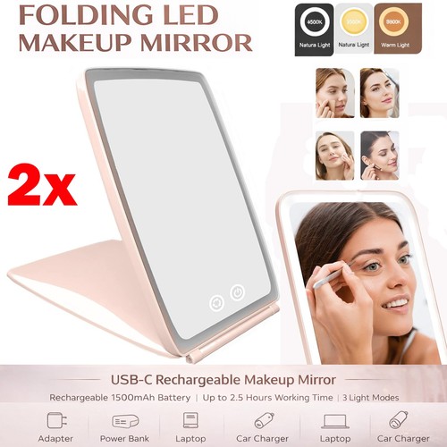 Travel makeup mirror - 2x,