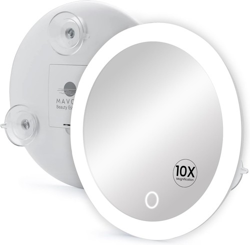 Compact 10x magnifying - magnifying, mirror