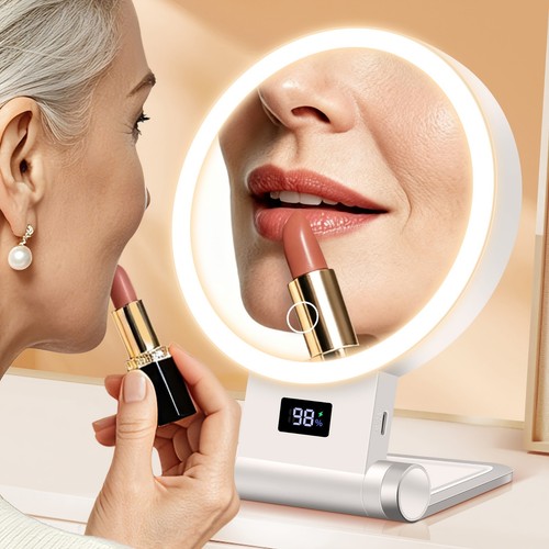 30x magnifying mirror - mirror, light
